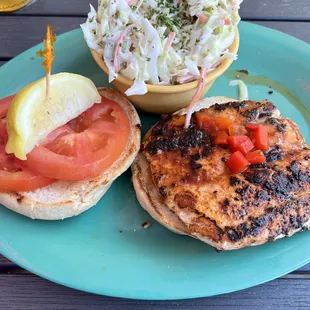 Blackened Grouper Sandwich