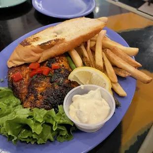 Blackened Mahi Mahi Sandwich