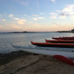 Sunset at Keehi Lagoon. No sign of marine life. molassesspill2013