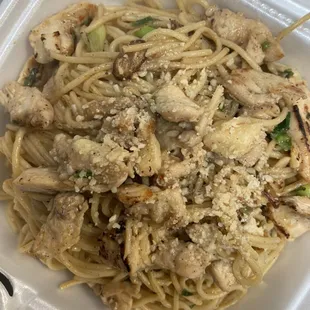 Chicken Garlic Noodles