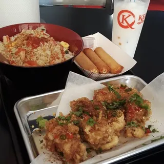 Creamy Crab Roll Kid Meal