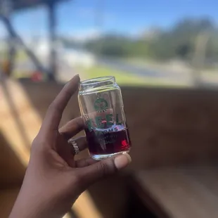 This is the sample glass included with the tour.