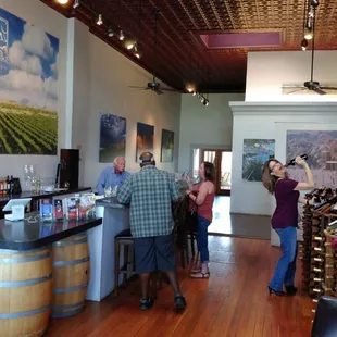 Tasting room