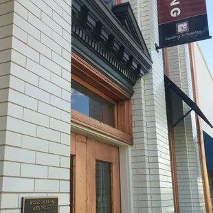 Cool tasting room in a historical old bank
