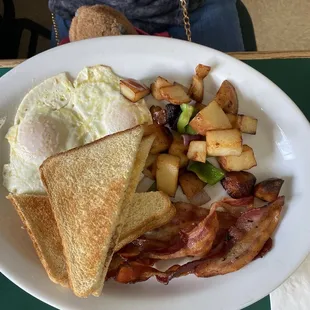 Bacon and Eggs Kid 's Plate