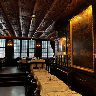 Upstairs dining room