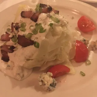 Iceberg Lettuce Wedges, Blue Cheese Dressing