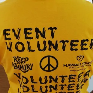 So happy to see so many volunteers for this event!