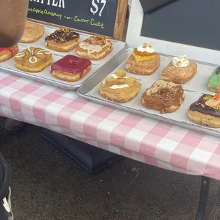 Tons of baked good all along Kaimuki