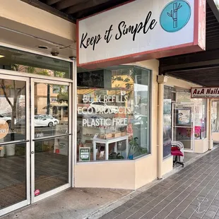 Keep It Simple storefront