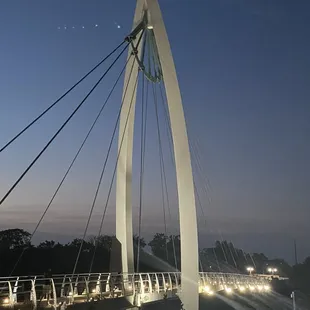 The bridge was cool