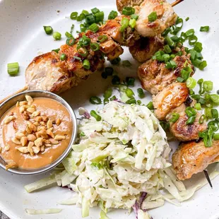 Lemongrass Chicken Satay