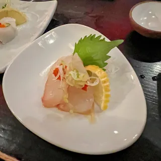 Japanese Red Snapper Sashimi