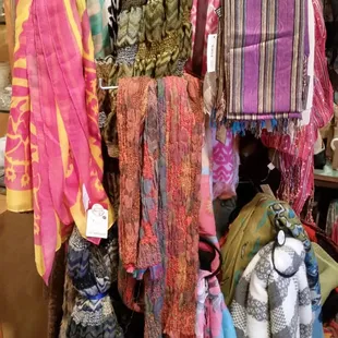 Colorful scarves for all seasons