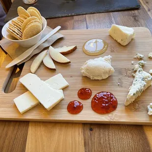 Local cheese plate