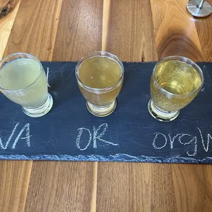cider flight