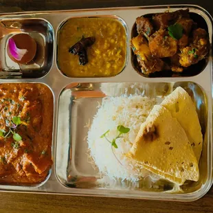 Butter Chicken THALI.........