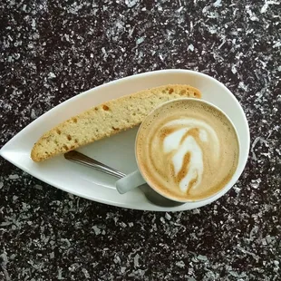 When I visit SS Lib I like to stop @Kefa&apos;s 1st floor cafe for a delicious cappuccino &amp; an always friendly chat w/ the owners &amp; staff!