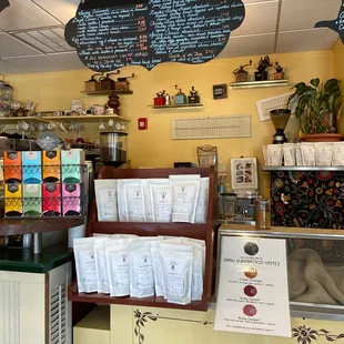 Grabbing some beans!