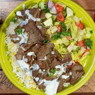 Beef & Lamb Gyro Platter