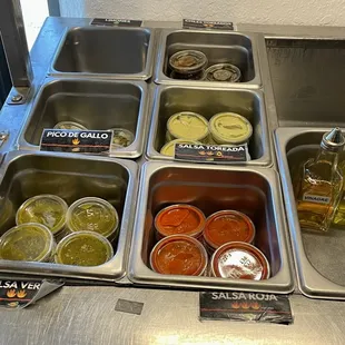 Salsa bar