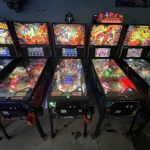 Pinball games