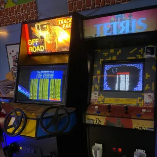 a close up of a video game machine