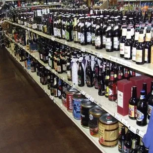 Impressive beer selection