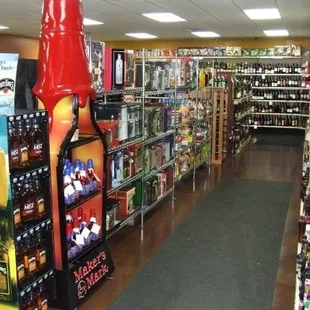 Liquor selection