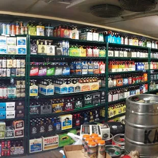 a wide variety of beverages