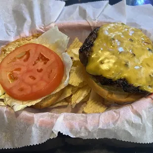 1/2 lb Keg Burger