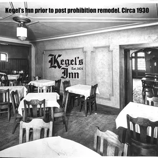Original Kegels Dining room