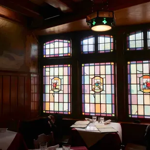 A cozy and colorful spot for us.