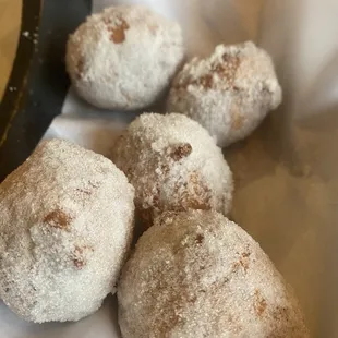 food, dough desserts, donuts