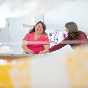 Laughing at work is part of our core values!