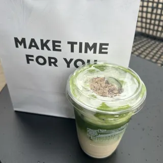 Banana Matcha Latte