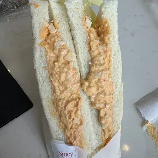 Spicy Miso Egg Sando