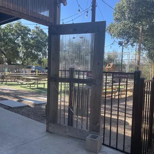 The entrance to the Rock House