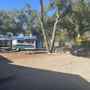 Food truck park... about 7 trucks in total