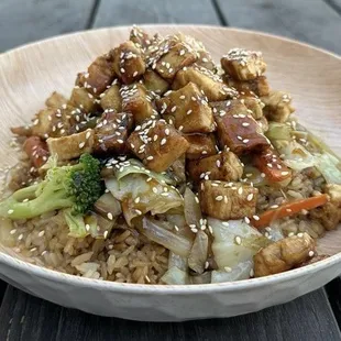 Teriyaki with Fried Rice