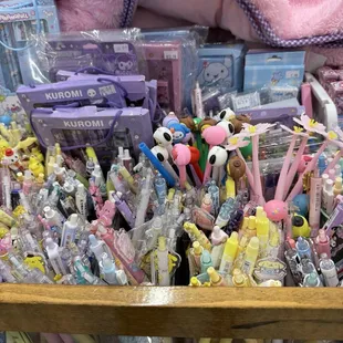 Lots of pens