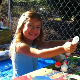 Various art activities each day promoting creativity and individualism