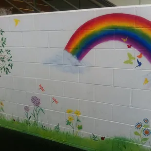 Beautiful new playground artwork