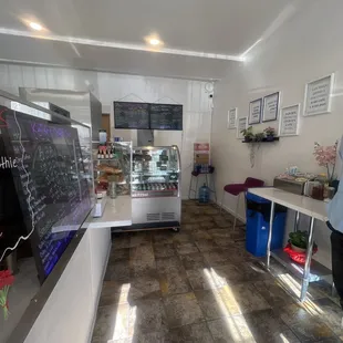 interior, sushi and sashimi