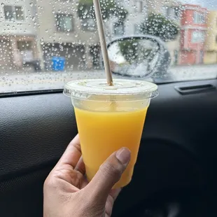 Fresh squeezed OJ