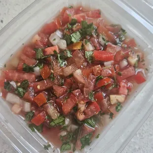 Fresh Pico de Gallo from Keil&apos;s - so delicious!