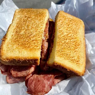 Turkey Bacon Egg n Cheese Sandwich