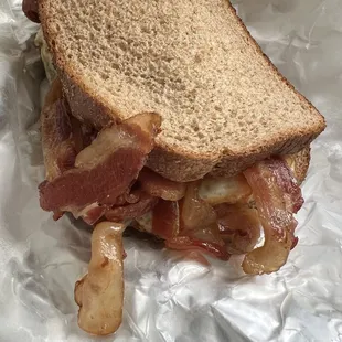 Bacon and Egg Sandwich