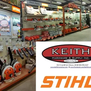Stihl dealer.
