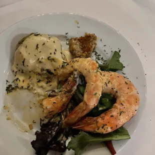 Shrimp and mushroom appetizer